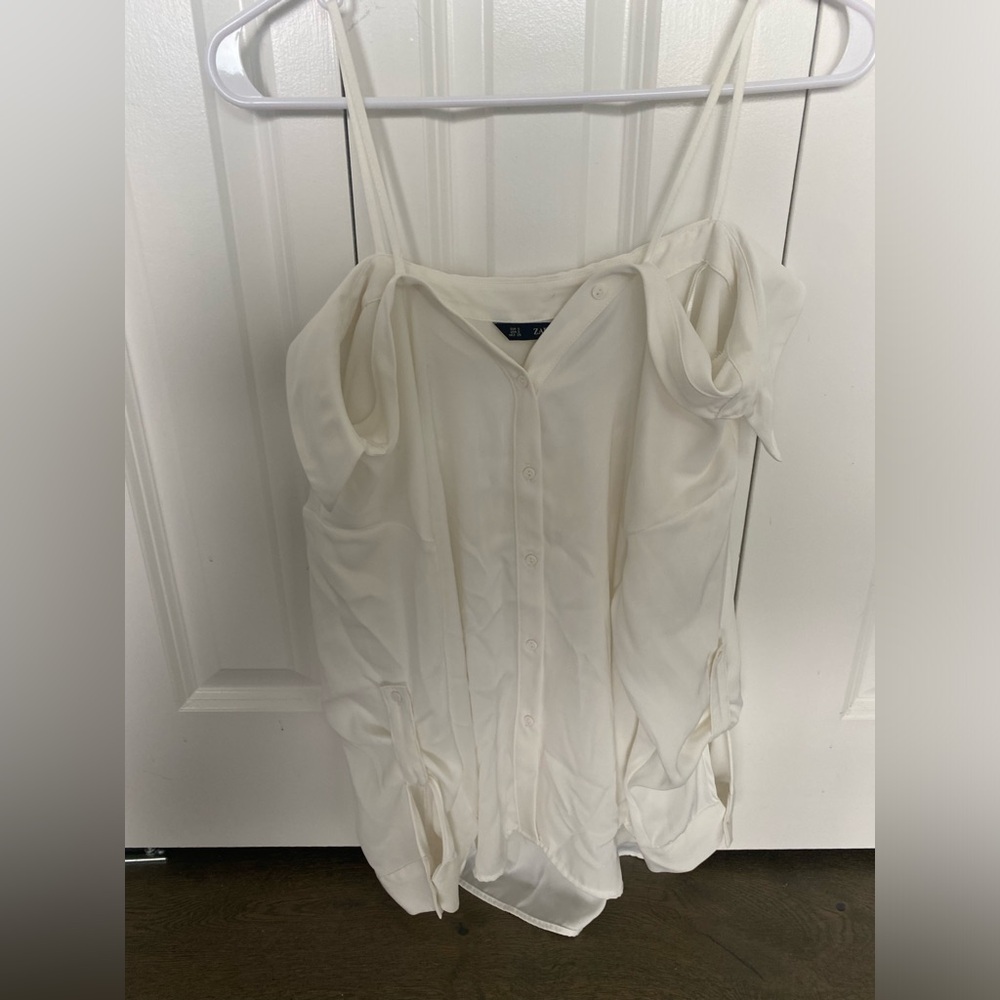 White off the shoulder blouse